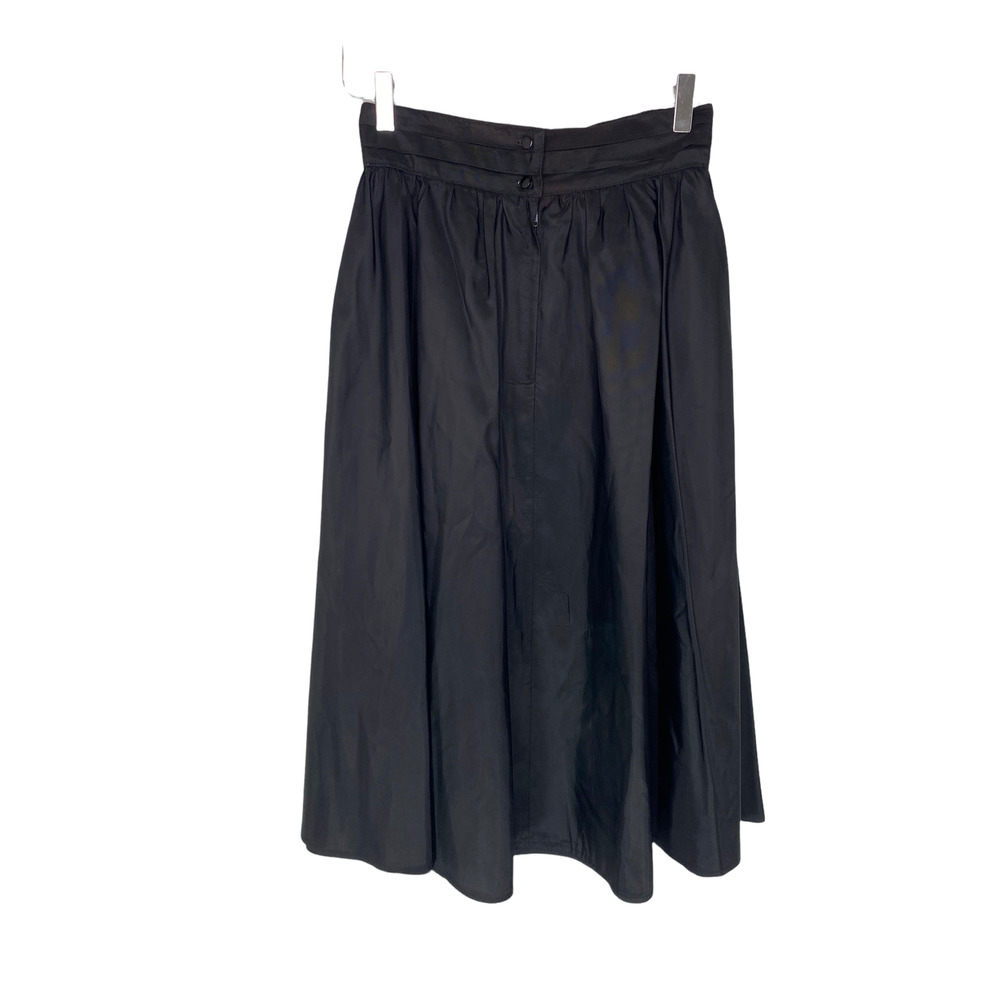 Gunne Sax Black A-Line Skirt - Picture 6 of 8